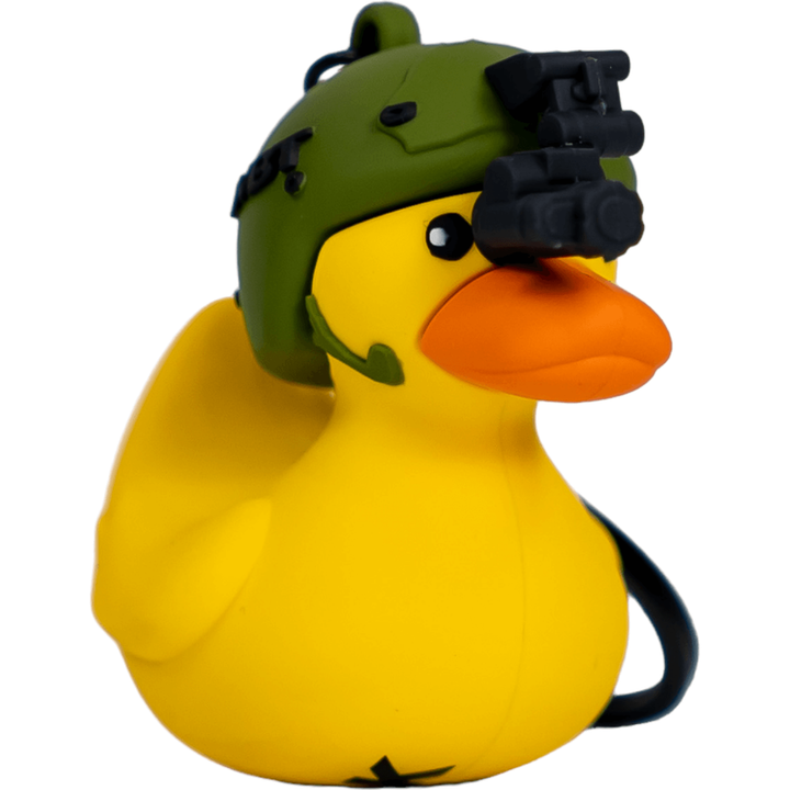 Duck Off Tactiduck 3D Rubber Duck Keychain