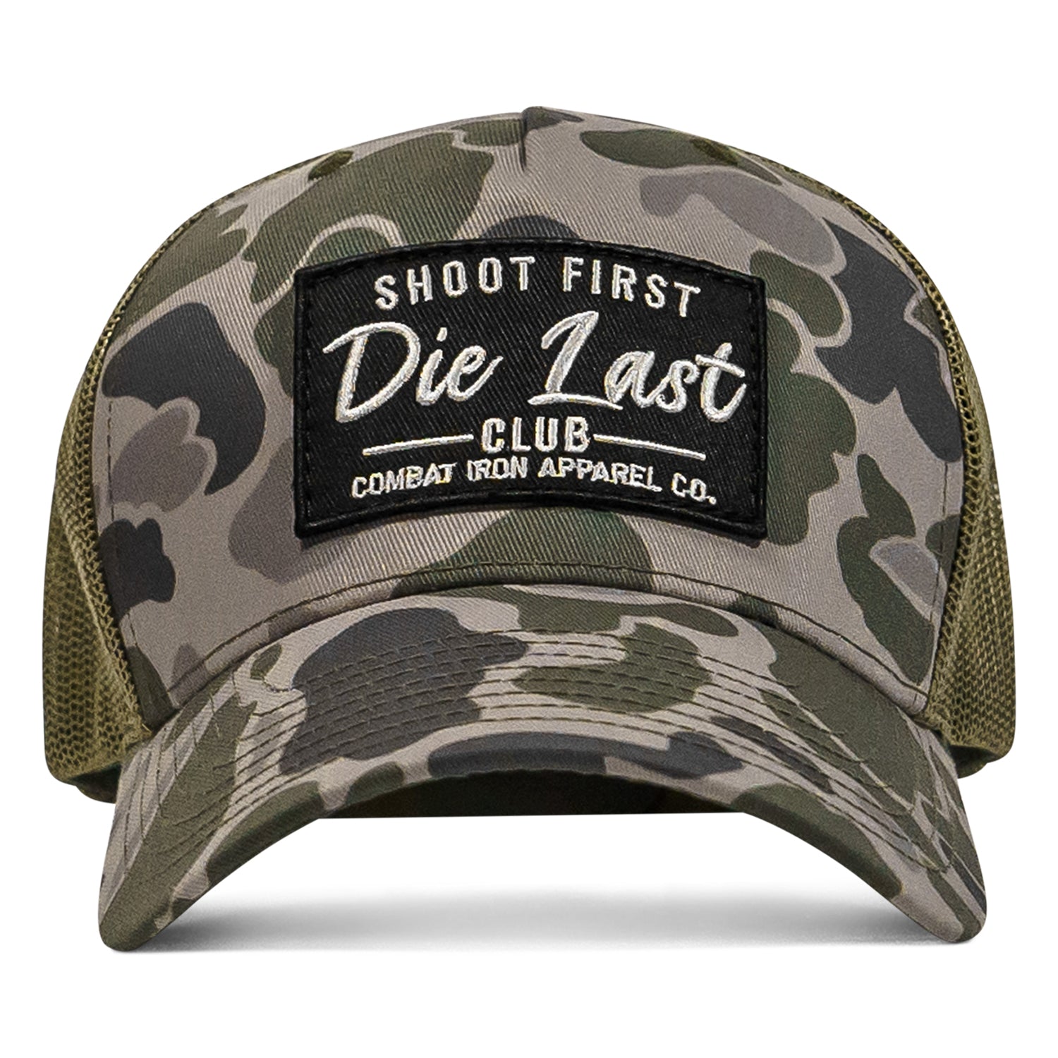 Shoot First, Die Last Club Patch Snapback Hat