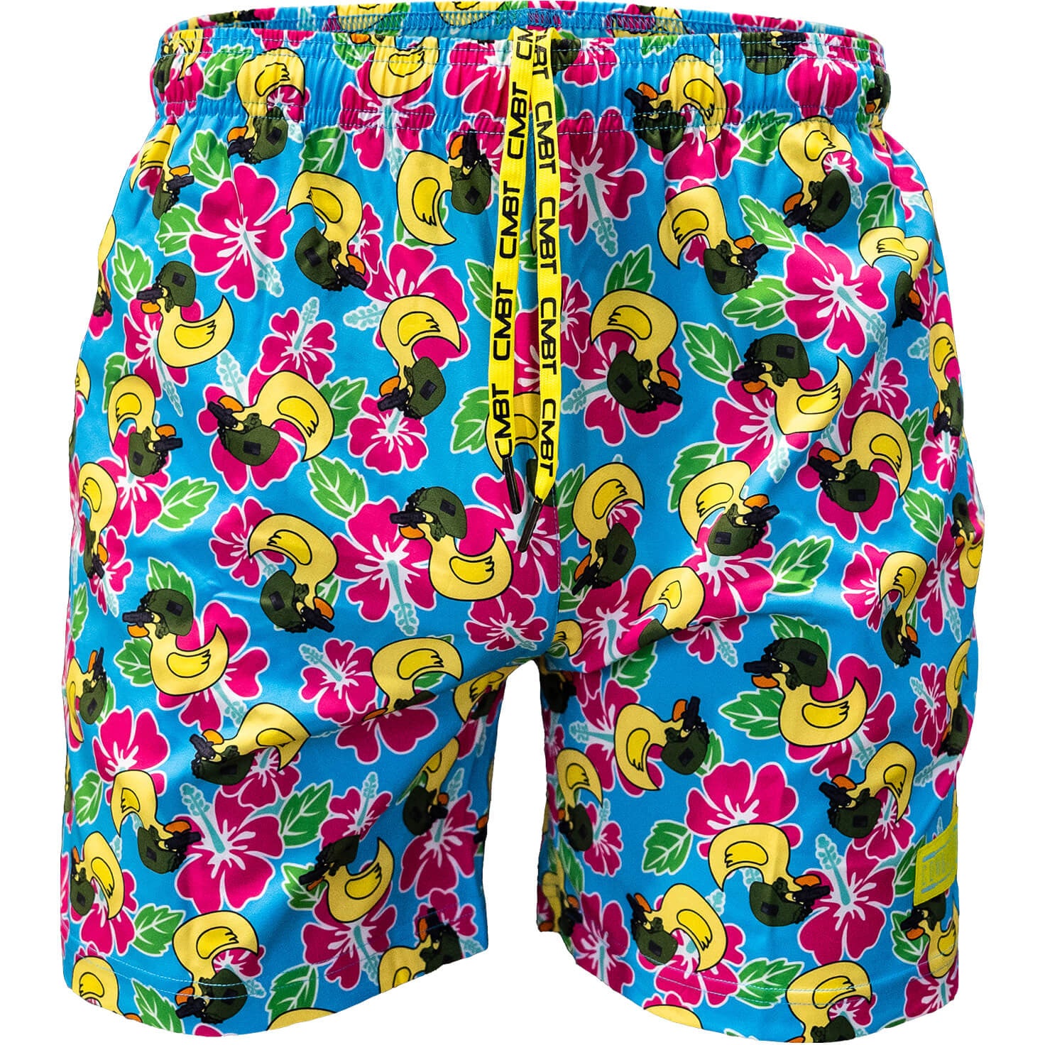 5.5 inch Inseam Pineapple Throwback Basketball Shorts