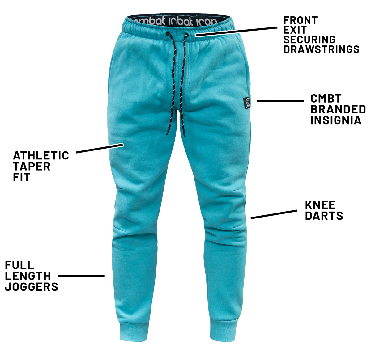 MEN'S FOUNDATION JOGGERS SIZING CHART