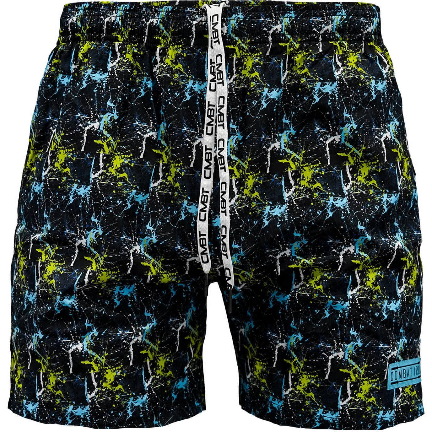 Men's V3 Performance Shorts | Vibrant NEON Splat - Combat