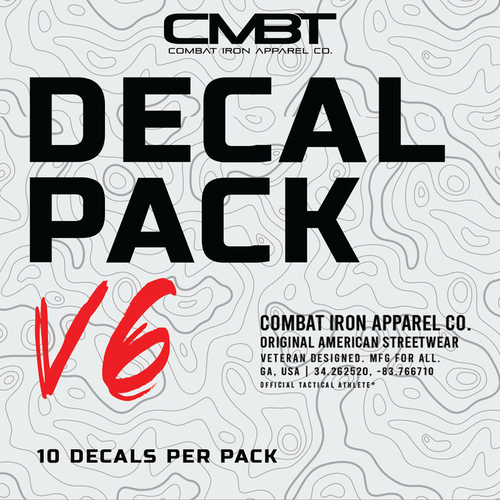 CMBT STICKER DECAL PACK V6