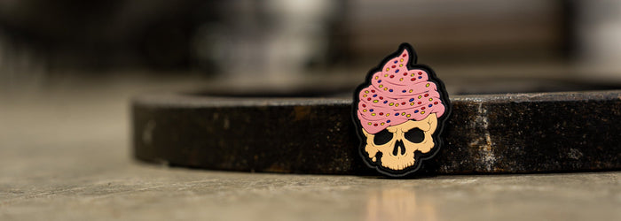 PVC patch by Combat Iron Apparel