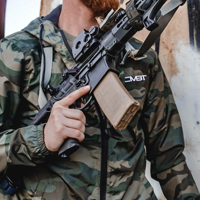 Tactical Training Outdoors Man Shooting Firearm Safety Workout Combat Iron Apparel 