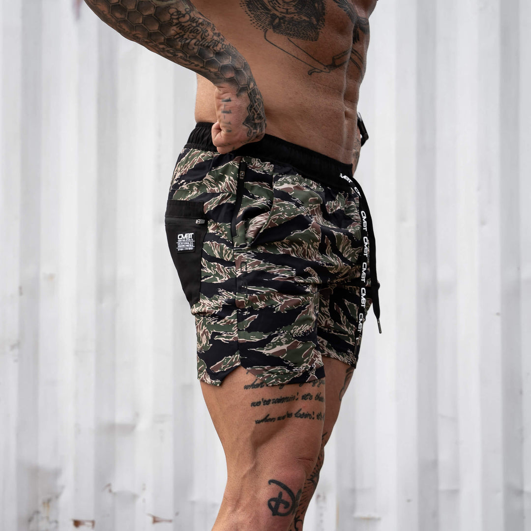 Men's shorts collection at Combat Iron Apparel  veteran owned brand.