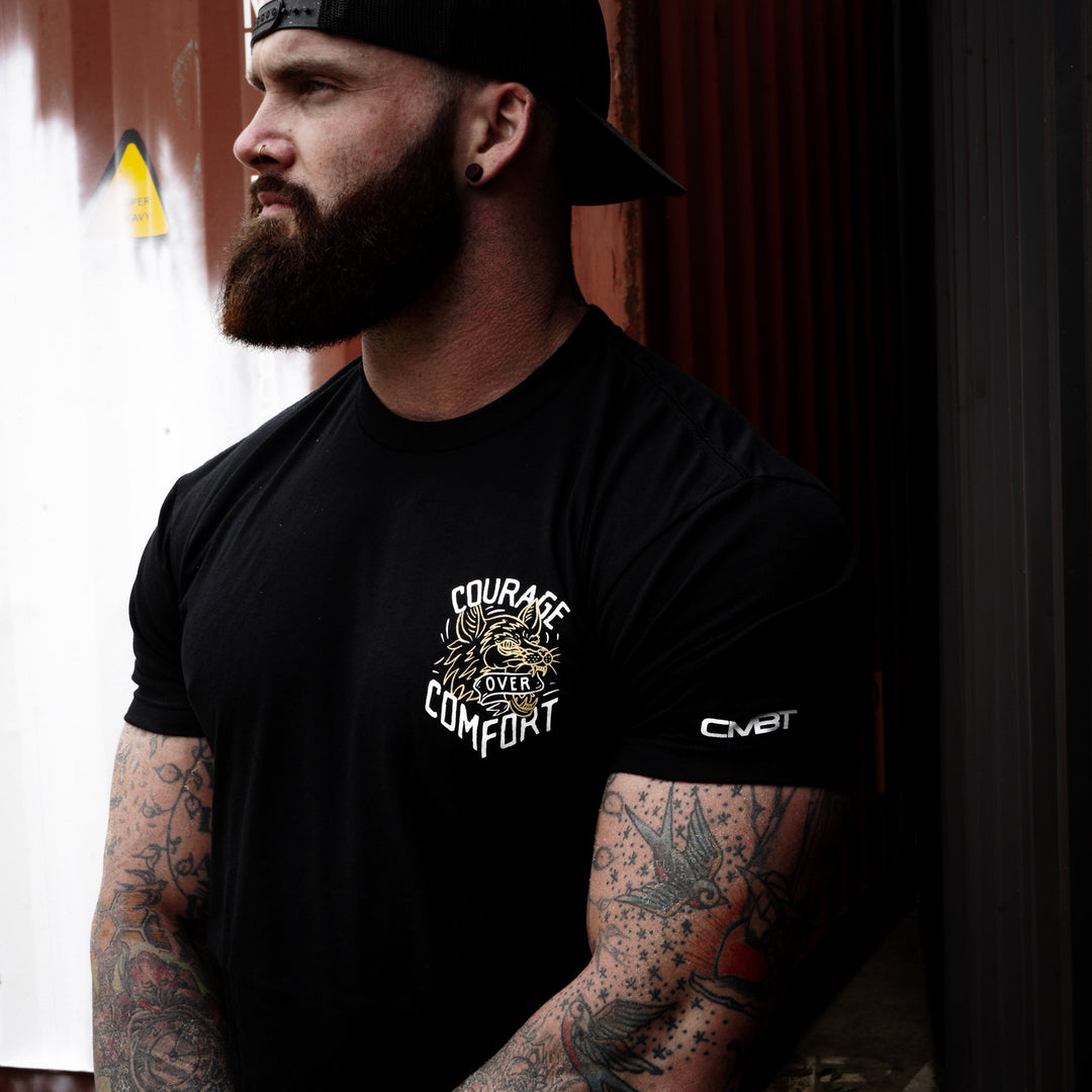 Men's t-shirt collection designed by Veterans at Combat Iron Apparel Co.