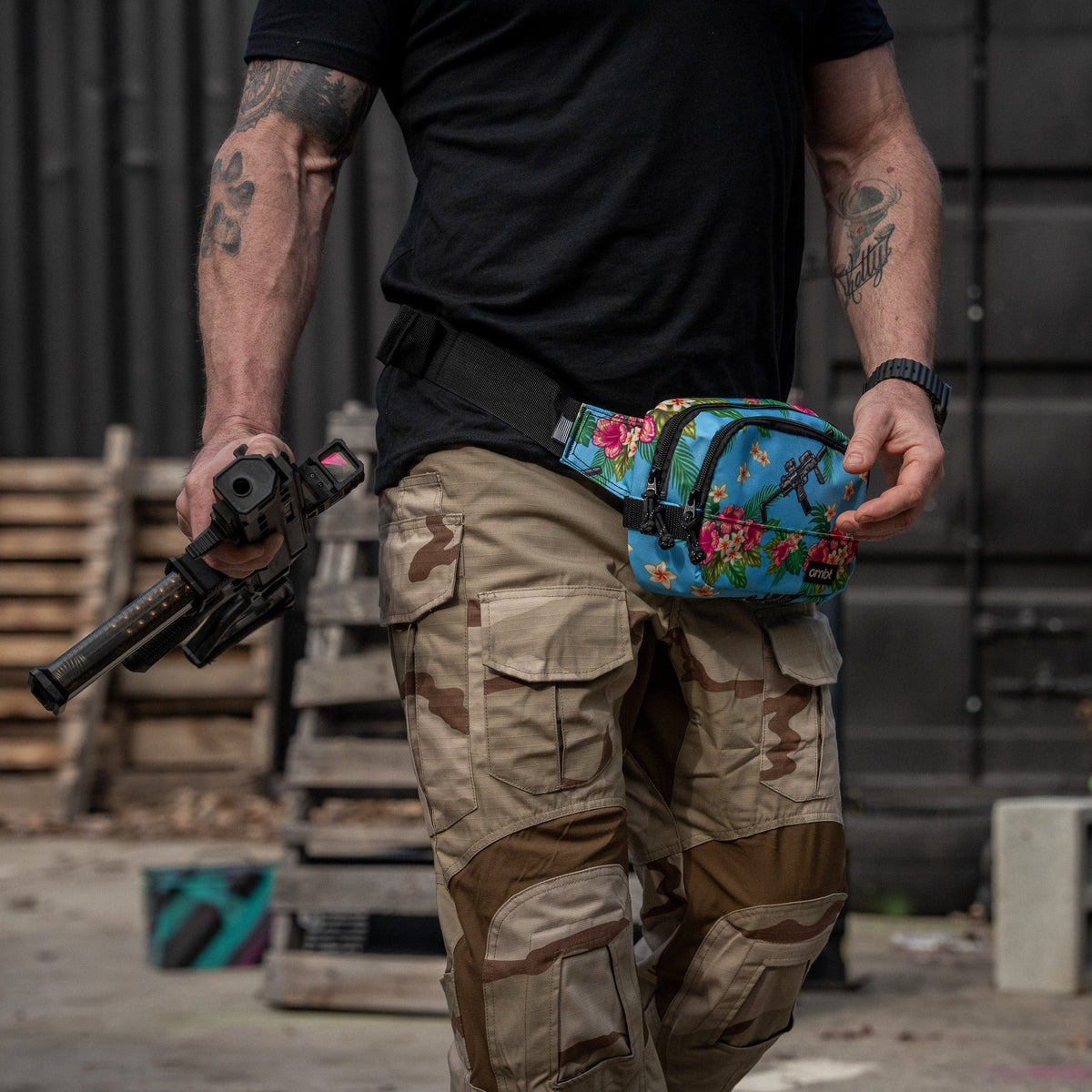 Combat Iron custom made multi purpose fanny pack
