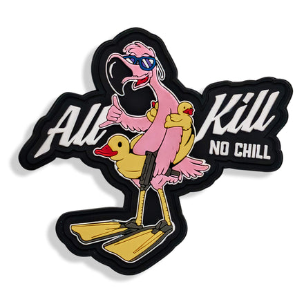 All Kill, No Chill PVC Patch - Combat Iron Apparel Co.