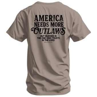 America Needs More Outlaws Men's T-Shirt