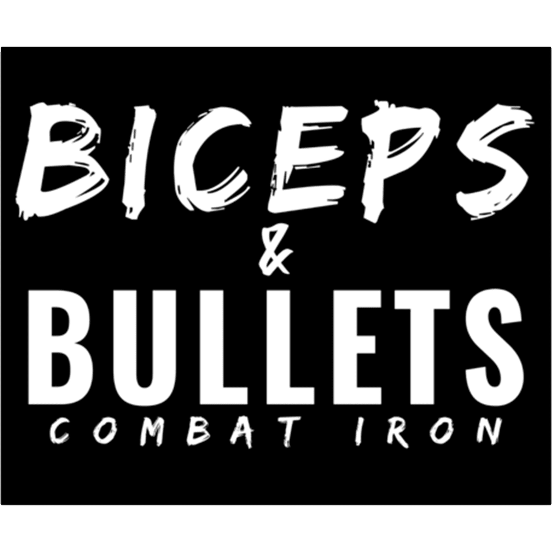 ALL WEATHER DECAL | BICEPS & BULLETS - Combat Iron Apparel™