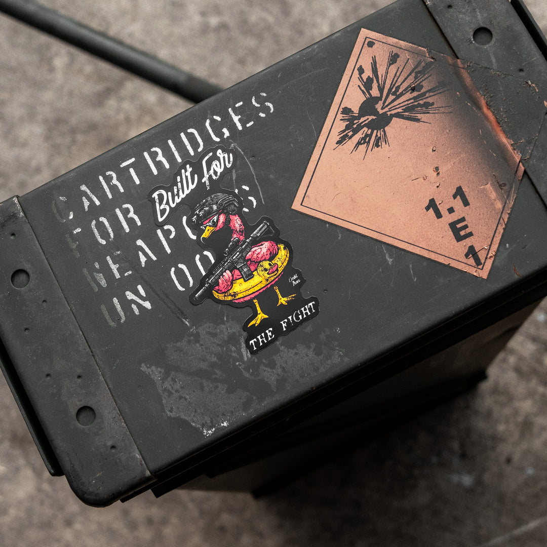 Built For The Fight Decal
