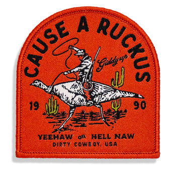 Cause A Ruckus Velcro Patch