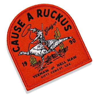 Cause A Ruckus Velcro Patch
