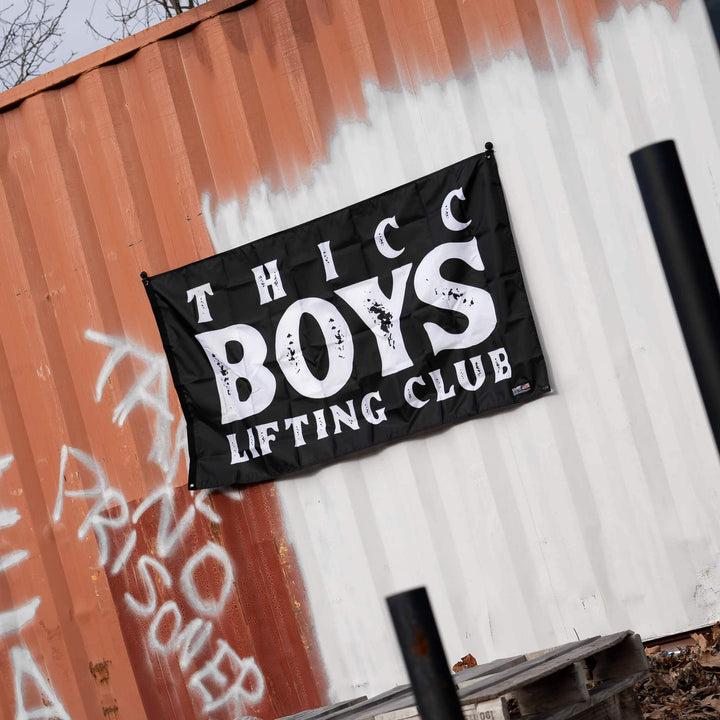 Thicc Boys Lifting Club 3' x 5' Wall Flag