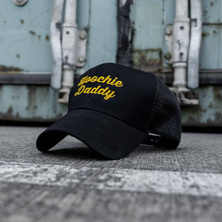 Hoochie Daddy Script Snapback Hat - Combat Iron Apparel Co.