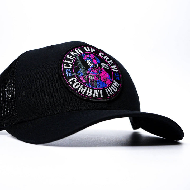 Clean Up Crew Miami Patch Mid-Profile Mesh Snapback Hat