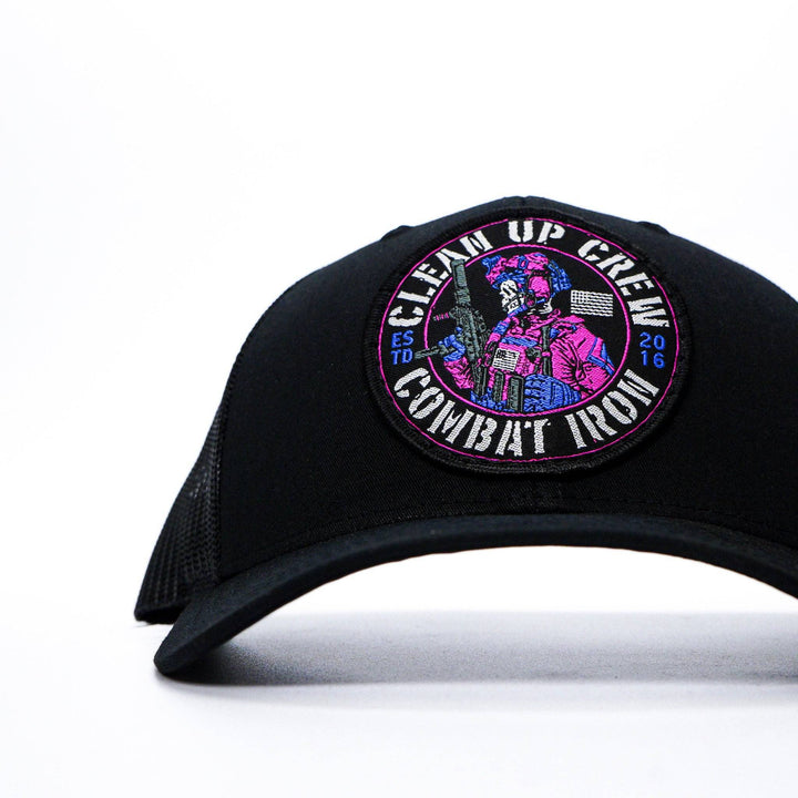 Clean Up Crew Miami Patch Mid-Profile Mesh Snapback Hat