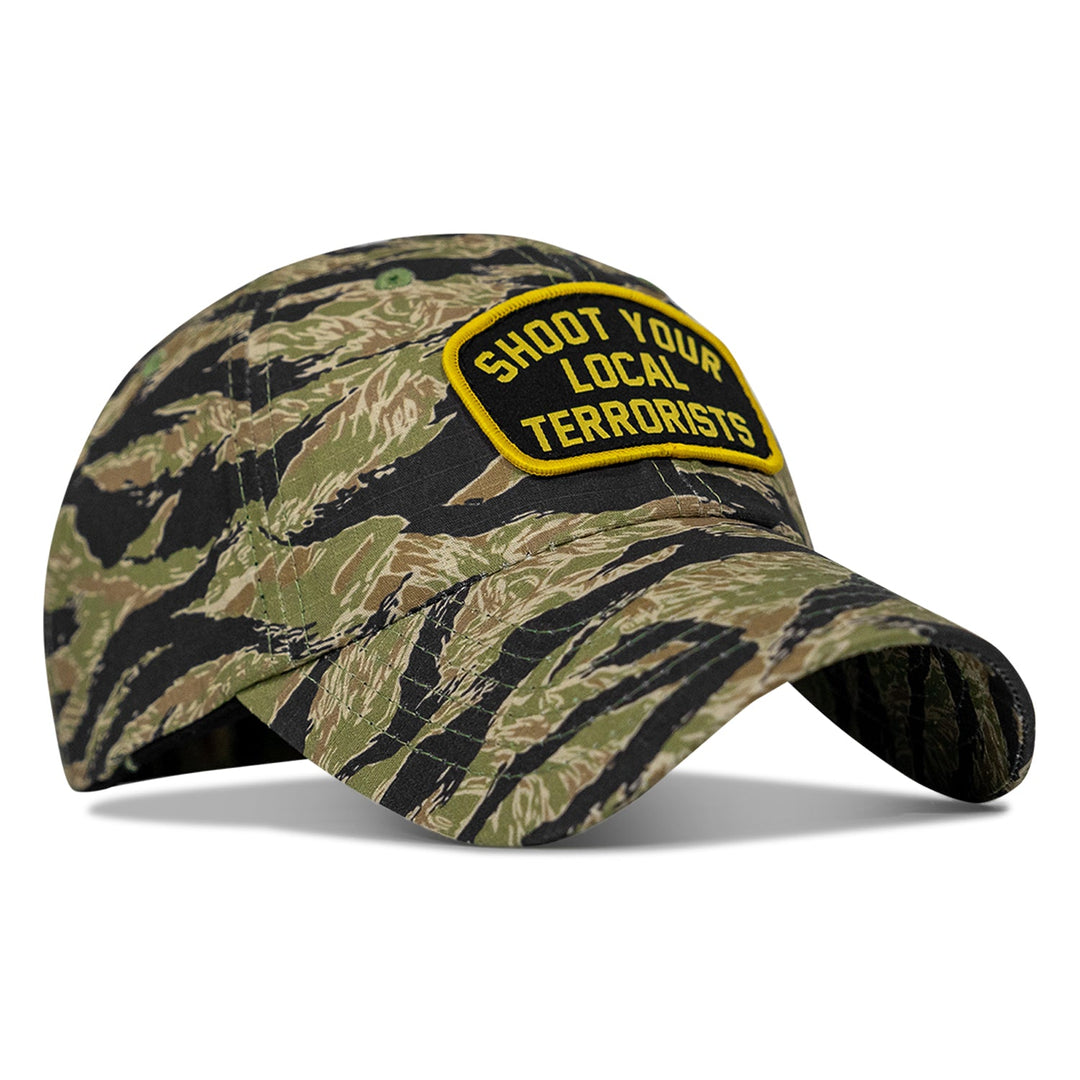 Shoot Your Local Terrorists Patch Ripstop Low Profile Hat