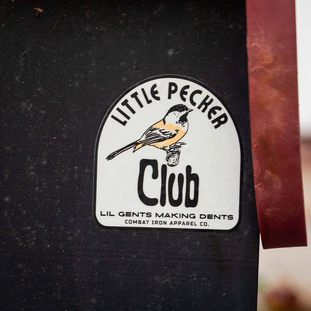 LITTLE PECKER CLUB DECAL