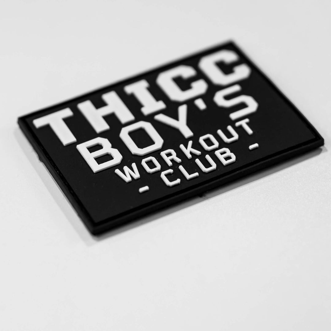 Thicc Boy's Workout Club PVC Patch