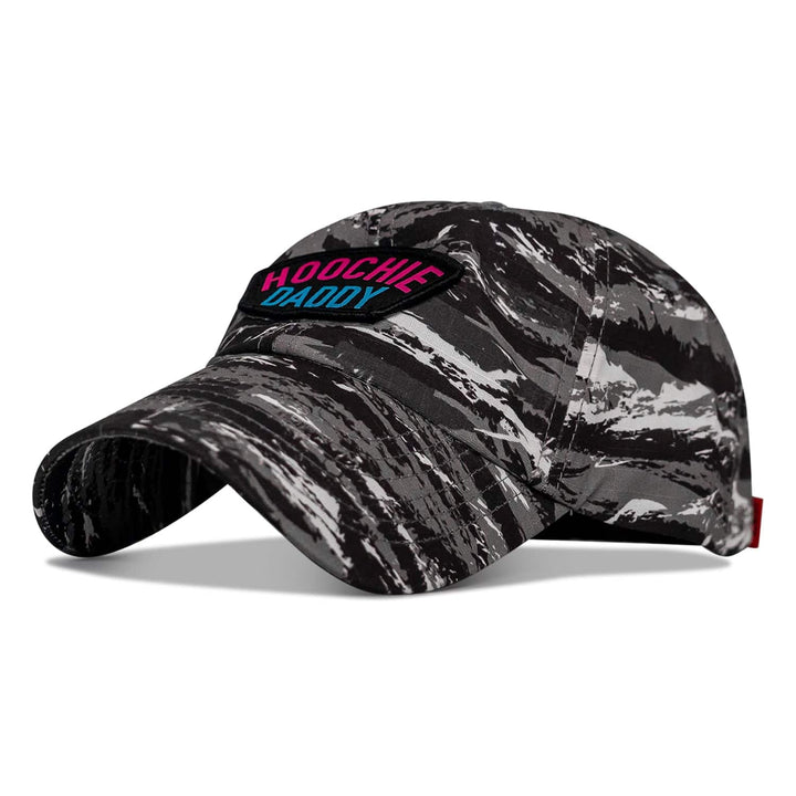 Retro Hoochie Daddy Arched Patch RipStop Low Pro Operator Hat