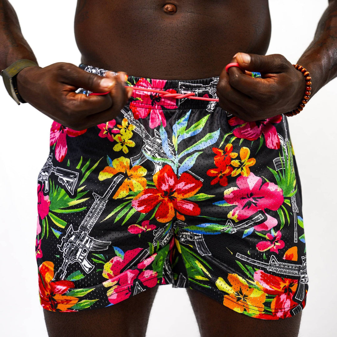 Men's Mesh Lifestyle Shorts | Tactical Hawaiian