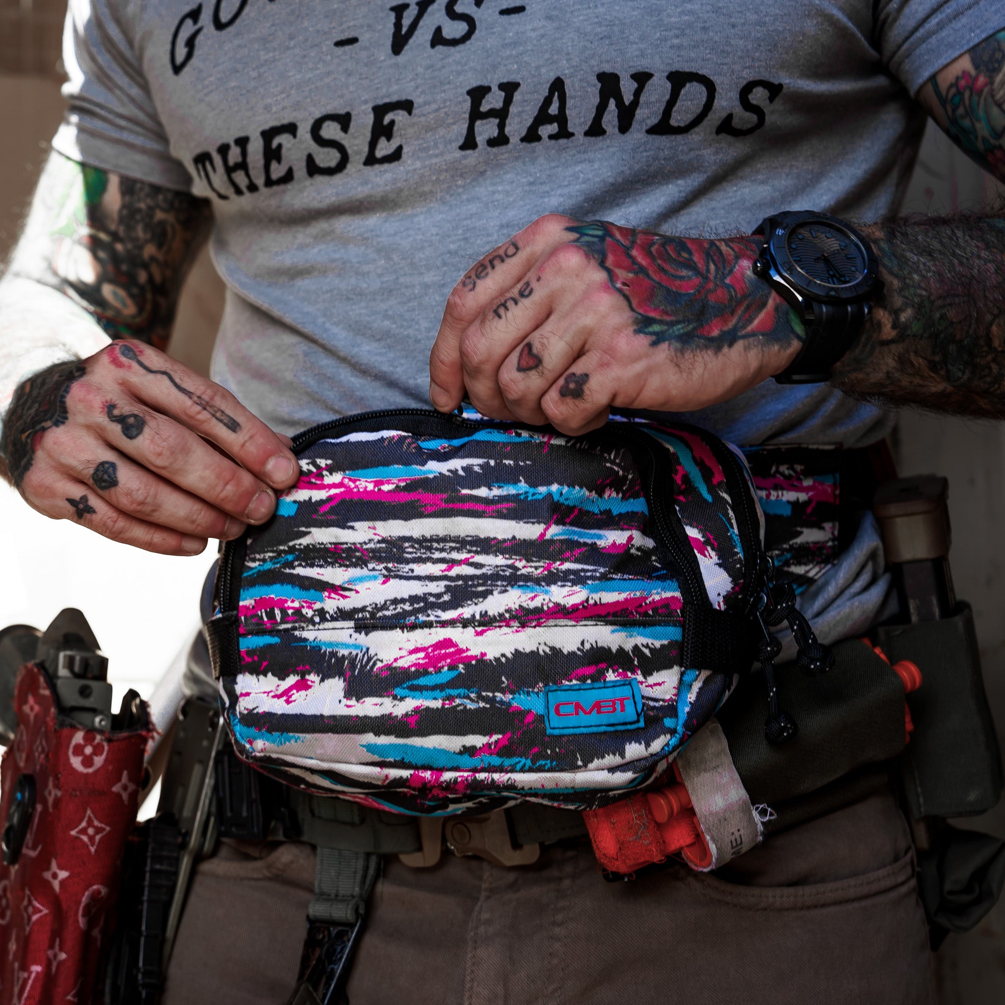 V2 Sack Fanny Pack Dump Pouch Sack Edition | Combat Iron Apparel Co.