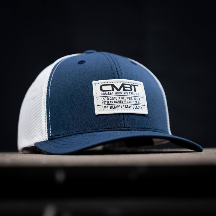 Branded CMBT White Labeled Snapback Hat