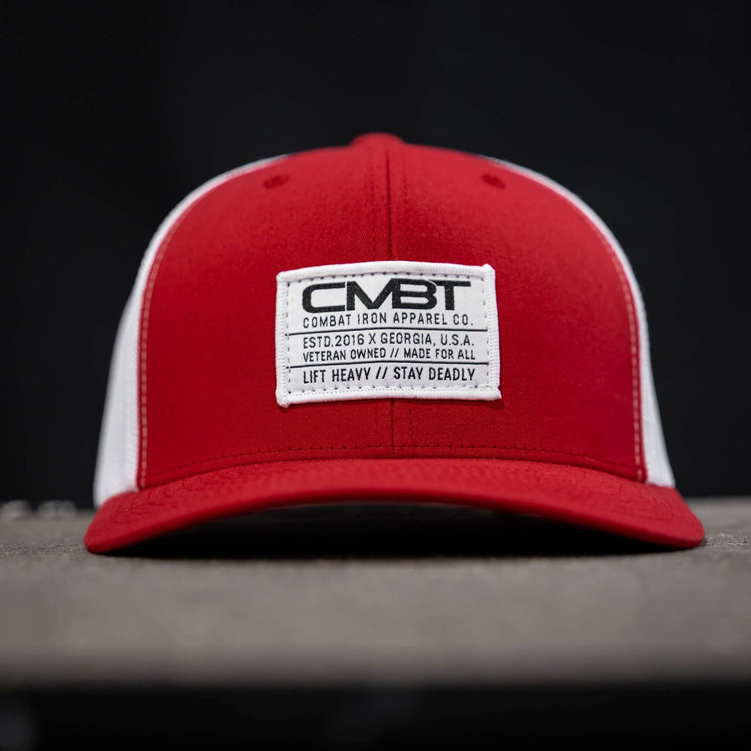 Branded CMBT White Labeled Snapback Hat