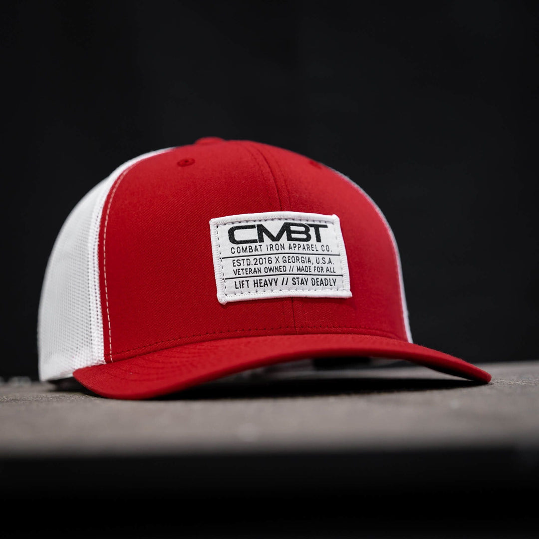 Branded CMBT White Labeled Snapback Hat