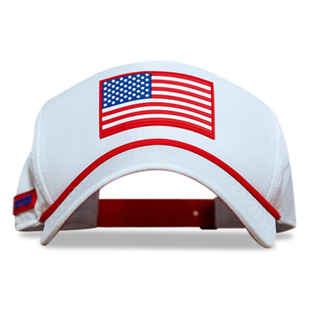 USA Flag Patch Weekender Style Performance Snapback Hat