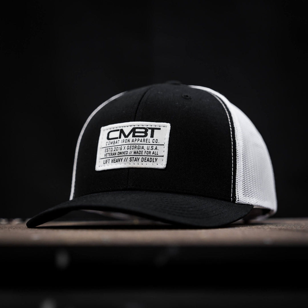 Branded CMBT White Labeled Snapback Hat