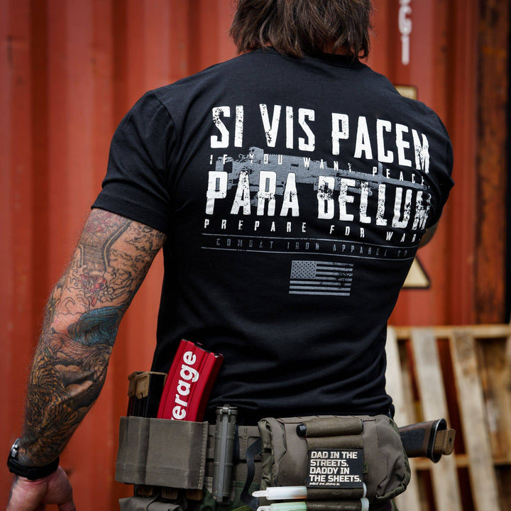 If You Want Peace Prepare For War. | SI VIS PACEM PARA BELLUM Men's T-Shirt