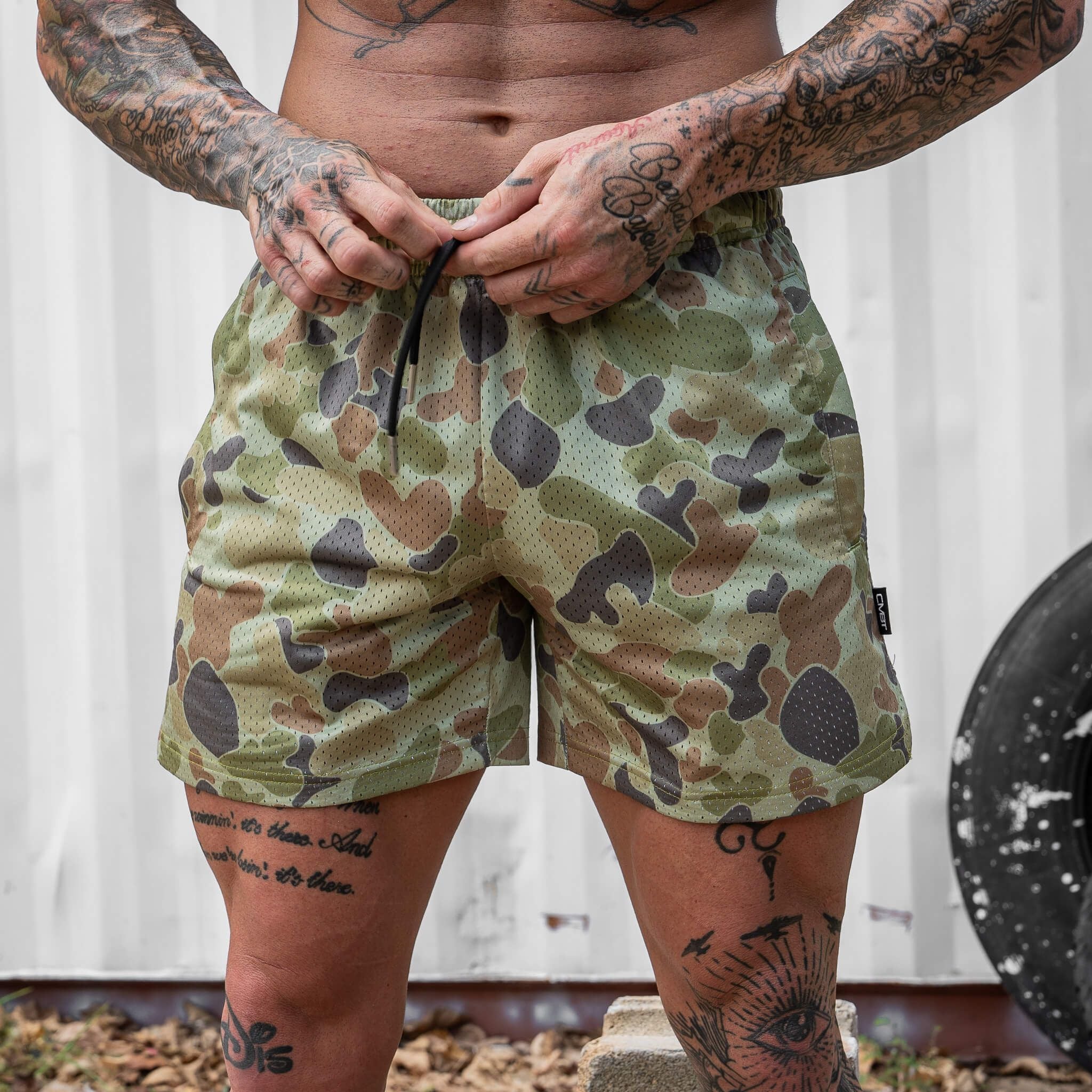 Mens camo clearance lounge shorts