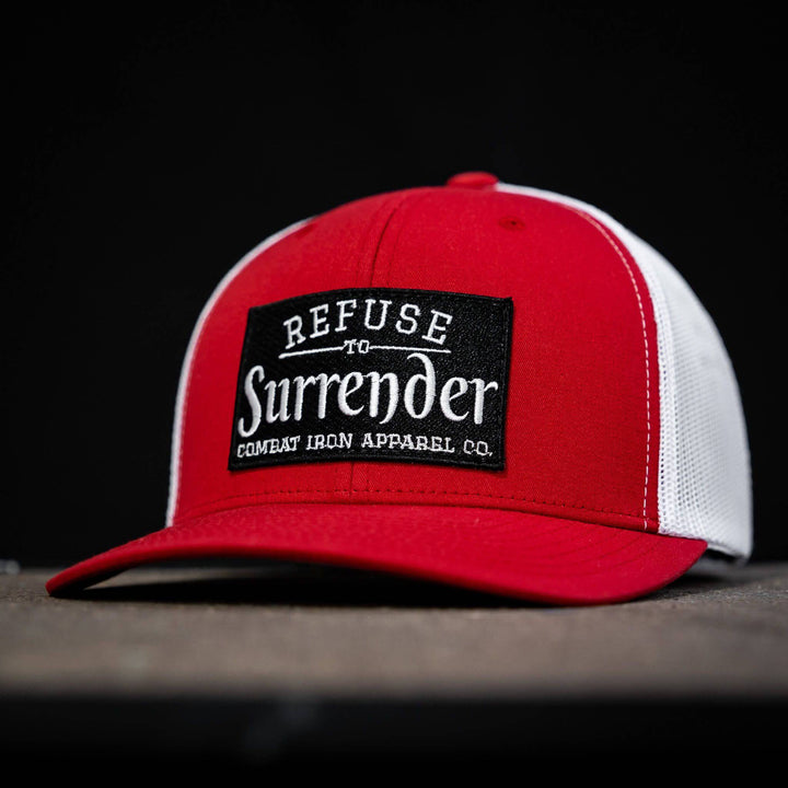 Refuse To Surrender B/W Patch Snapback Hat