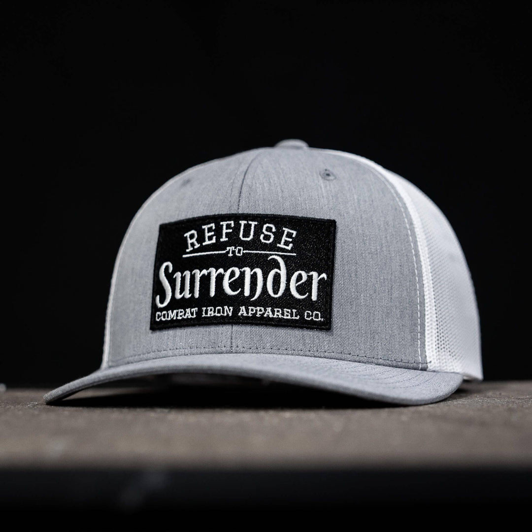 Refuse To Surrender B/W Patch Snapback Hat