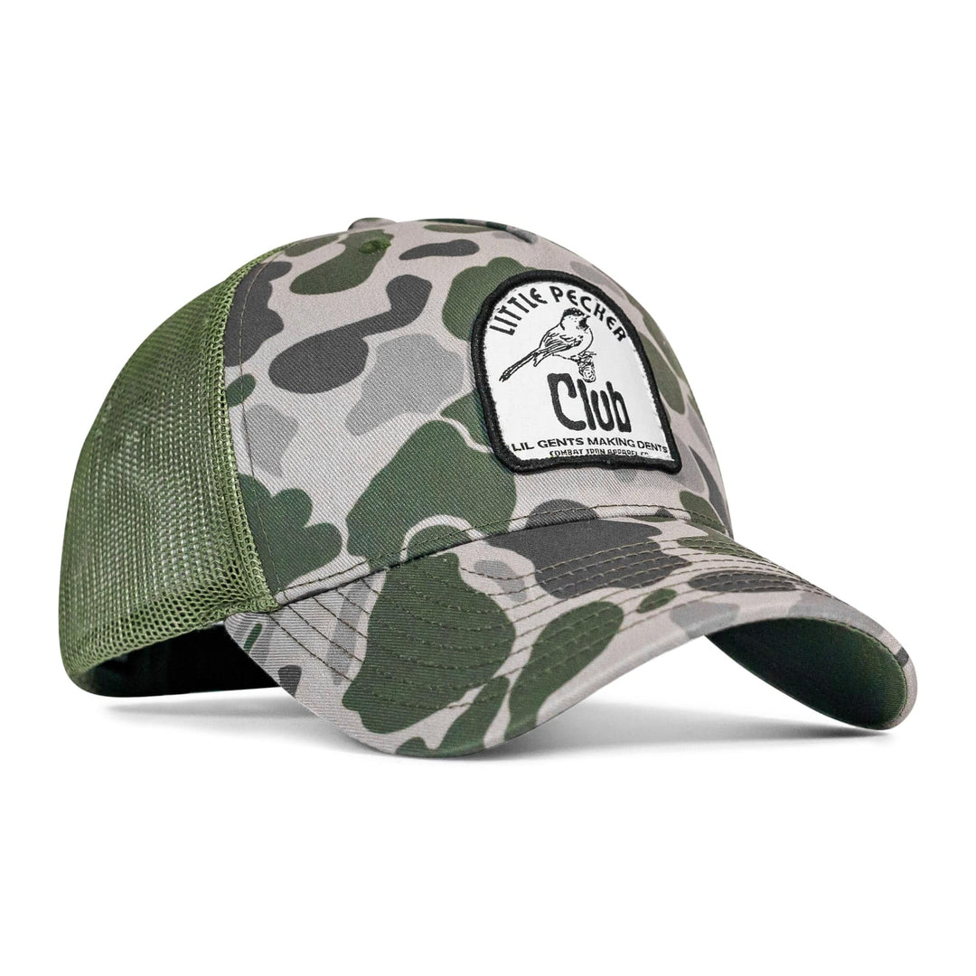 Little Pecker Club B/W Patch Snapback Hat