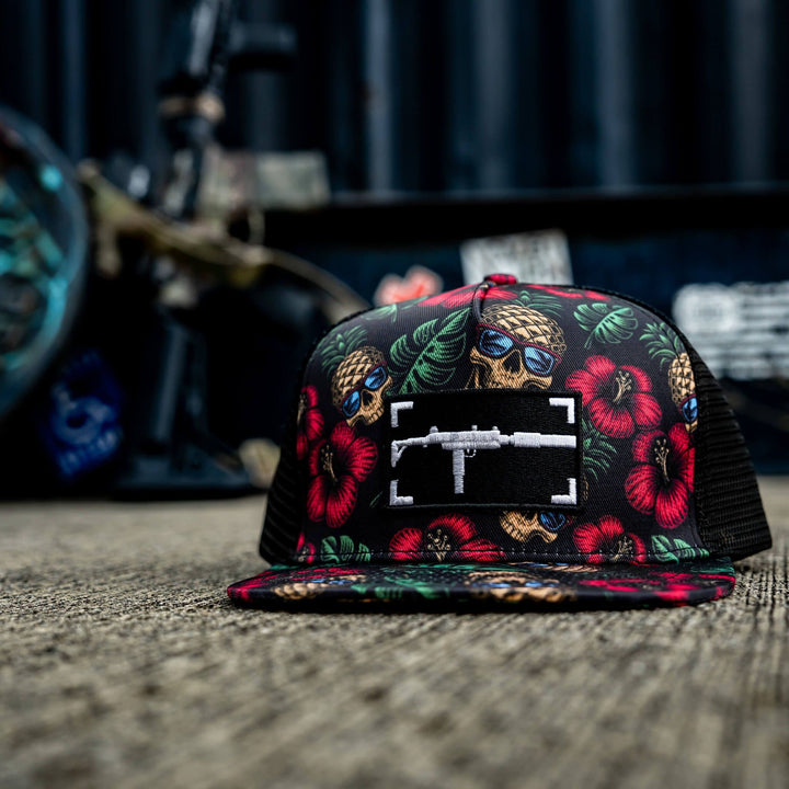 Uzi Patch Black Pineapple Express Flatbill Snapback Hat