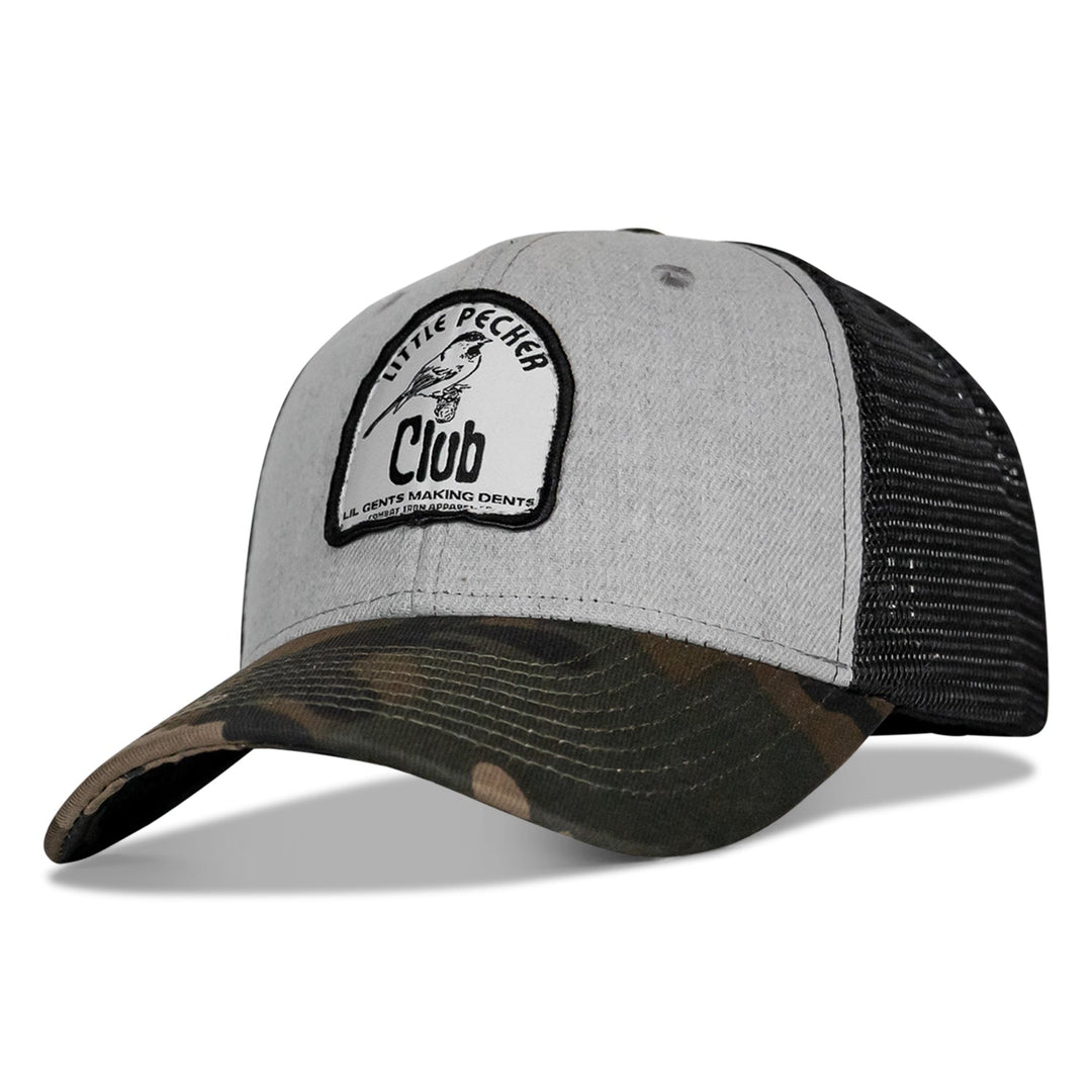 Little Pecker Club B/W Patch Snapback Hat