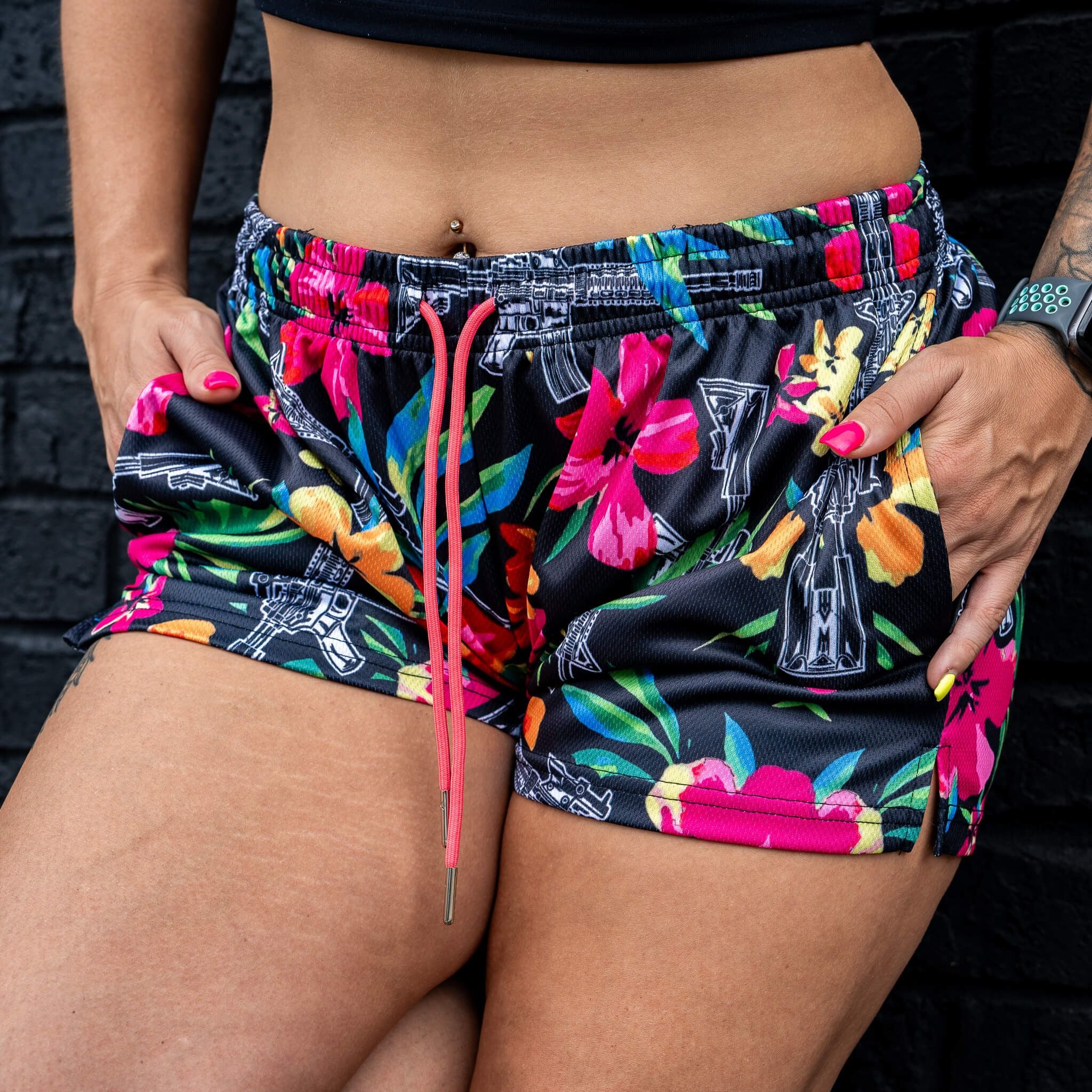 Women's Mesh Shorts | Tactical Hawaiian