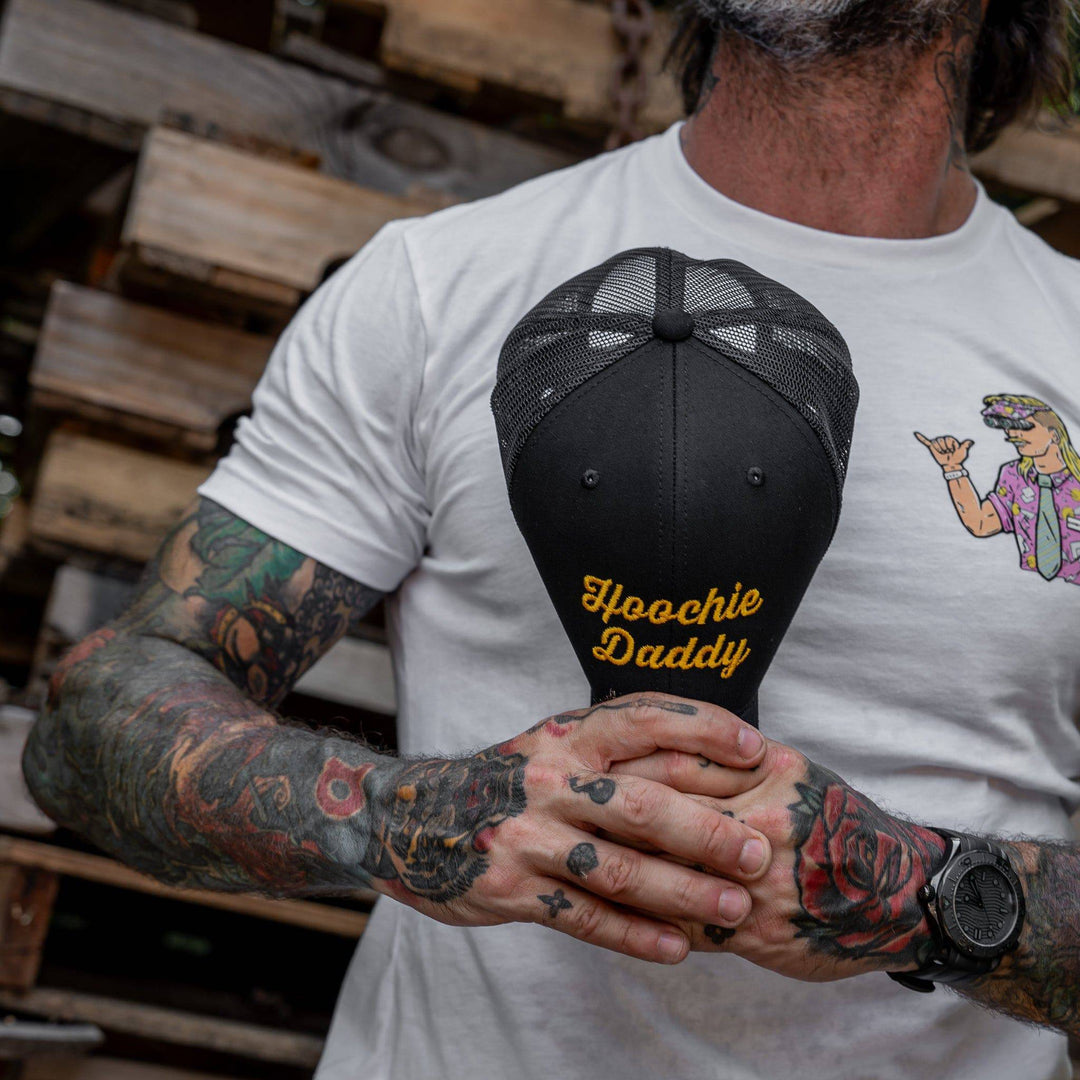 Hoochie Daddy Script Patch Snapback Hat