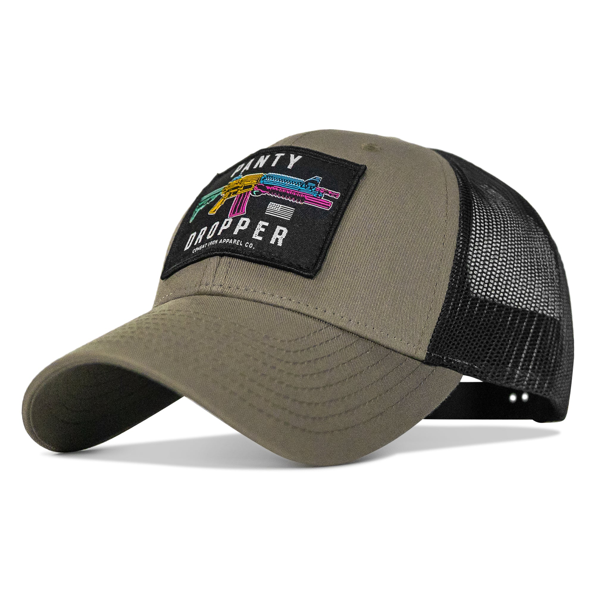Panty Dropper Retro Patch Snapback Hat COMBAT IRON APPAREL™