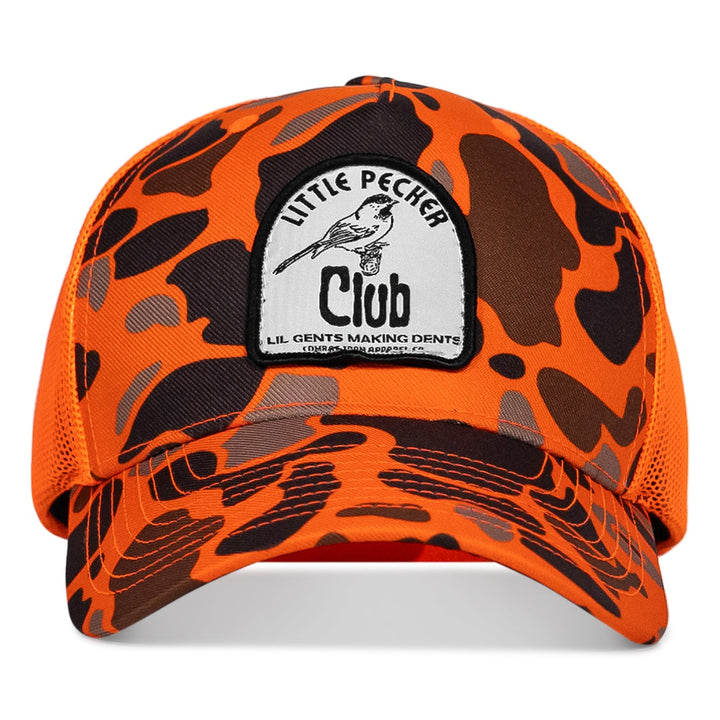 Little Pecker Club B/W Patch Snapback Hat