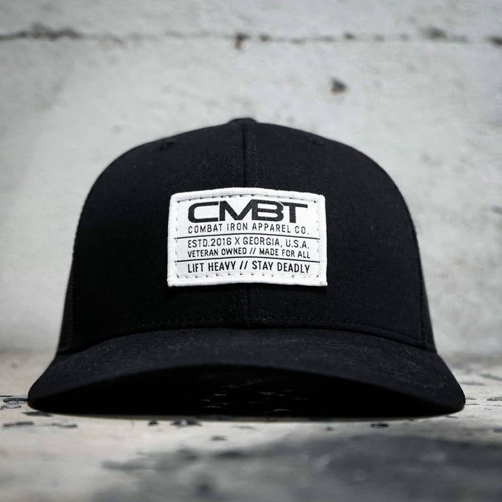 Branded CMBT White Labeled Snapback Hat