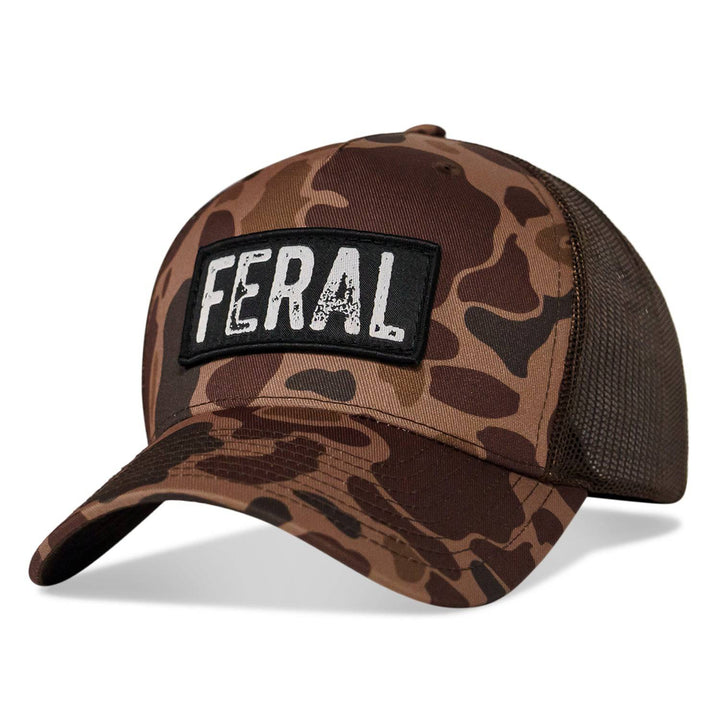 Feral Vintaged Patch Snapback Hat