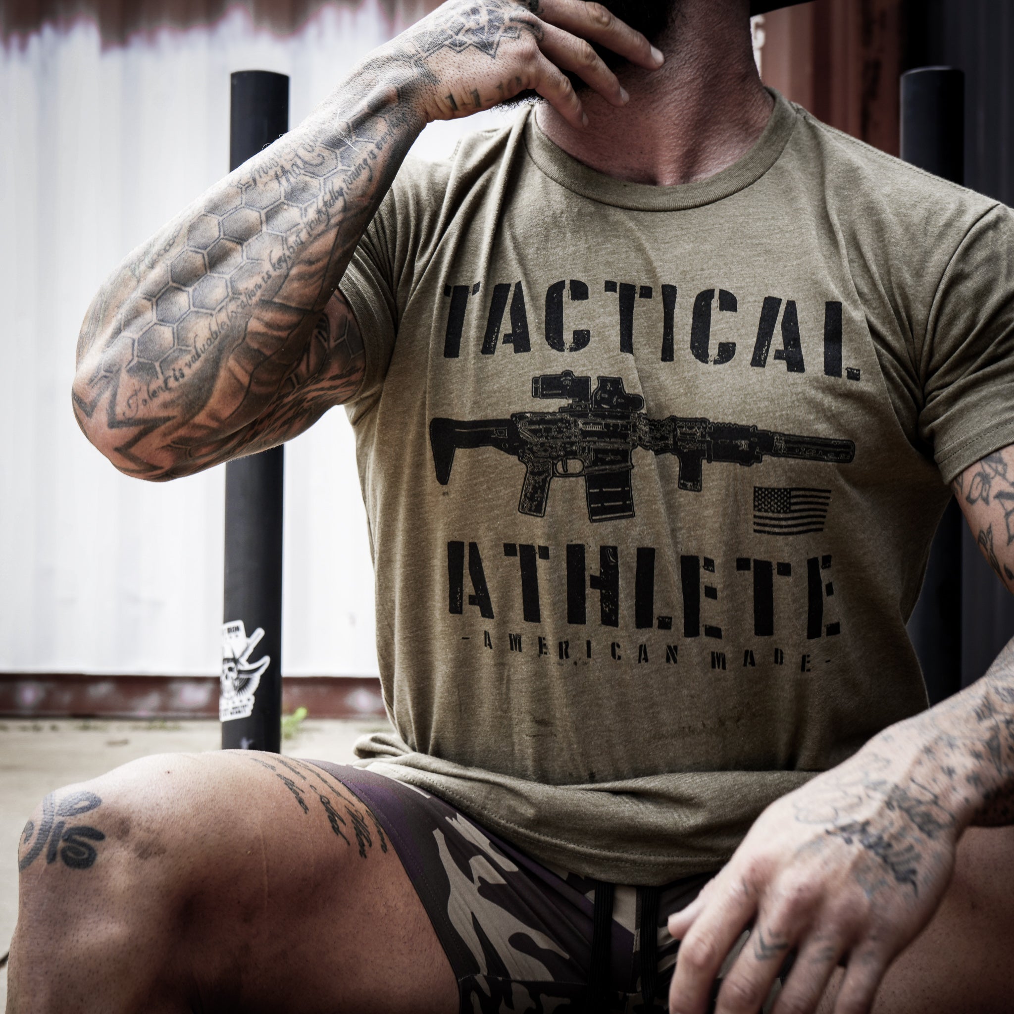 TACTICAL ATHLETE AMERICAN-MADE MEN’S T-SHIRT