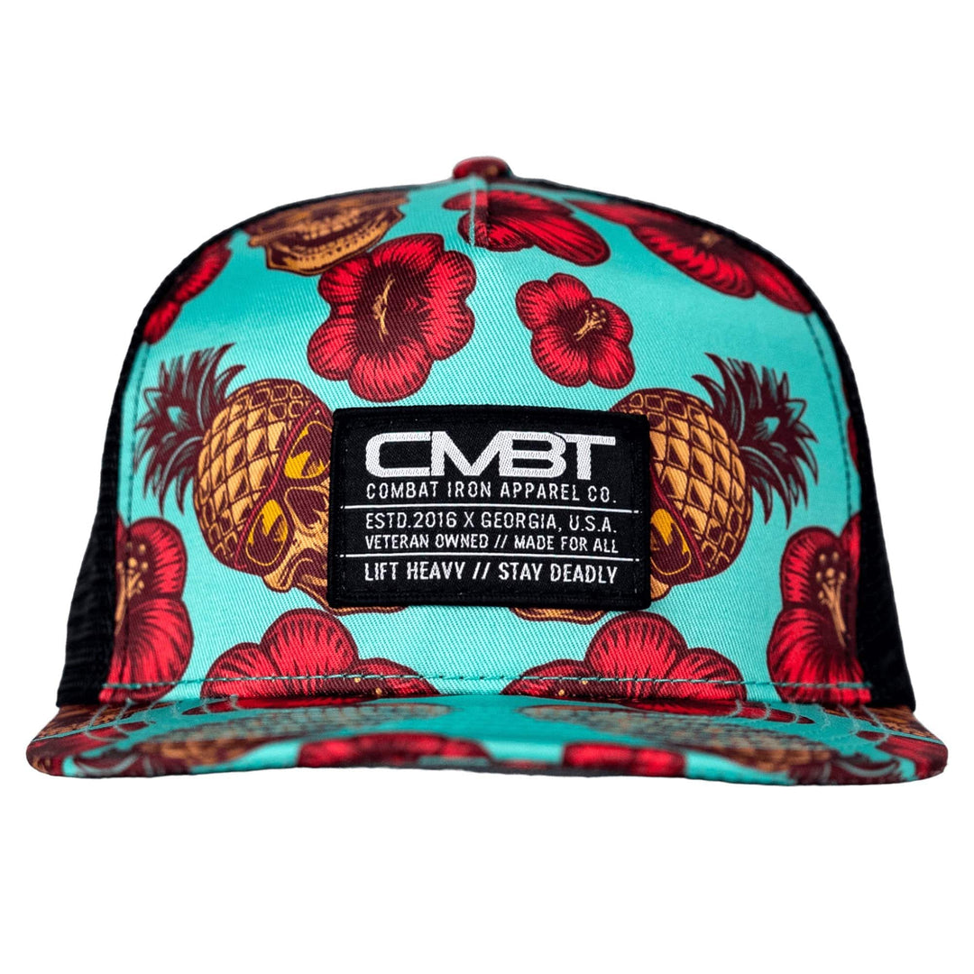 TEAL PINEAPPLE EXPRESS SNAPBACK | WOVEN BLACK CMBTIRN