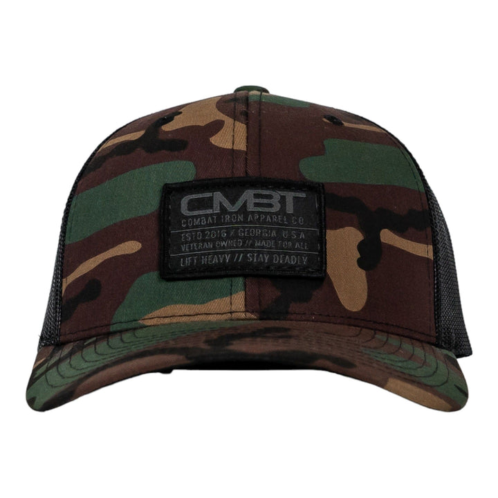 CMBT Subdued Tactical Woven Patch Dad Hat