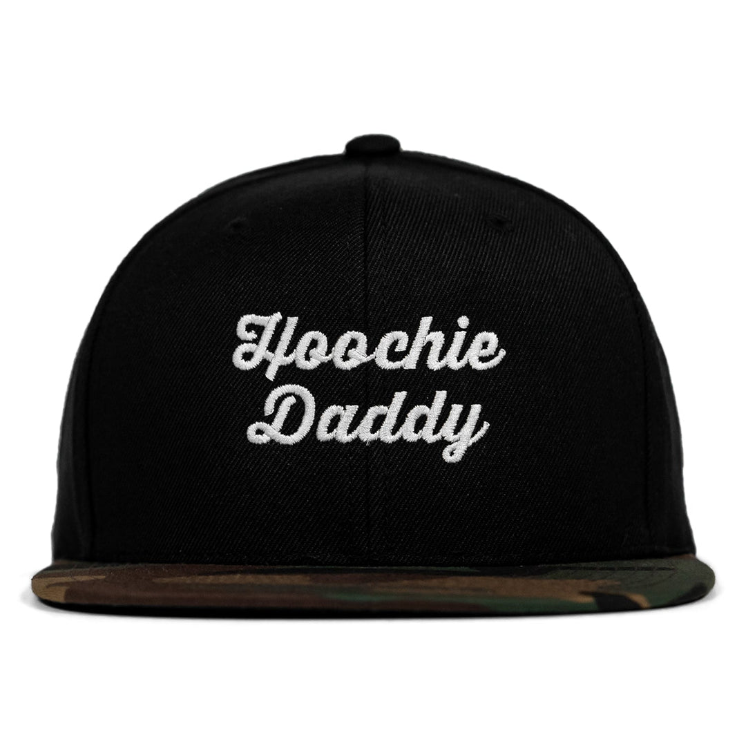 Hoochie Daddy Script FlatBill SnapBack Hat