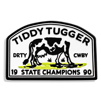 State Champions Tiddy Tugger PVC Velcro Patch